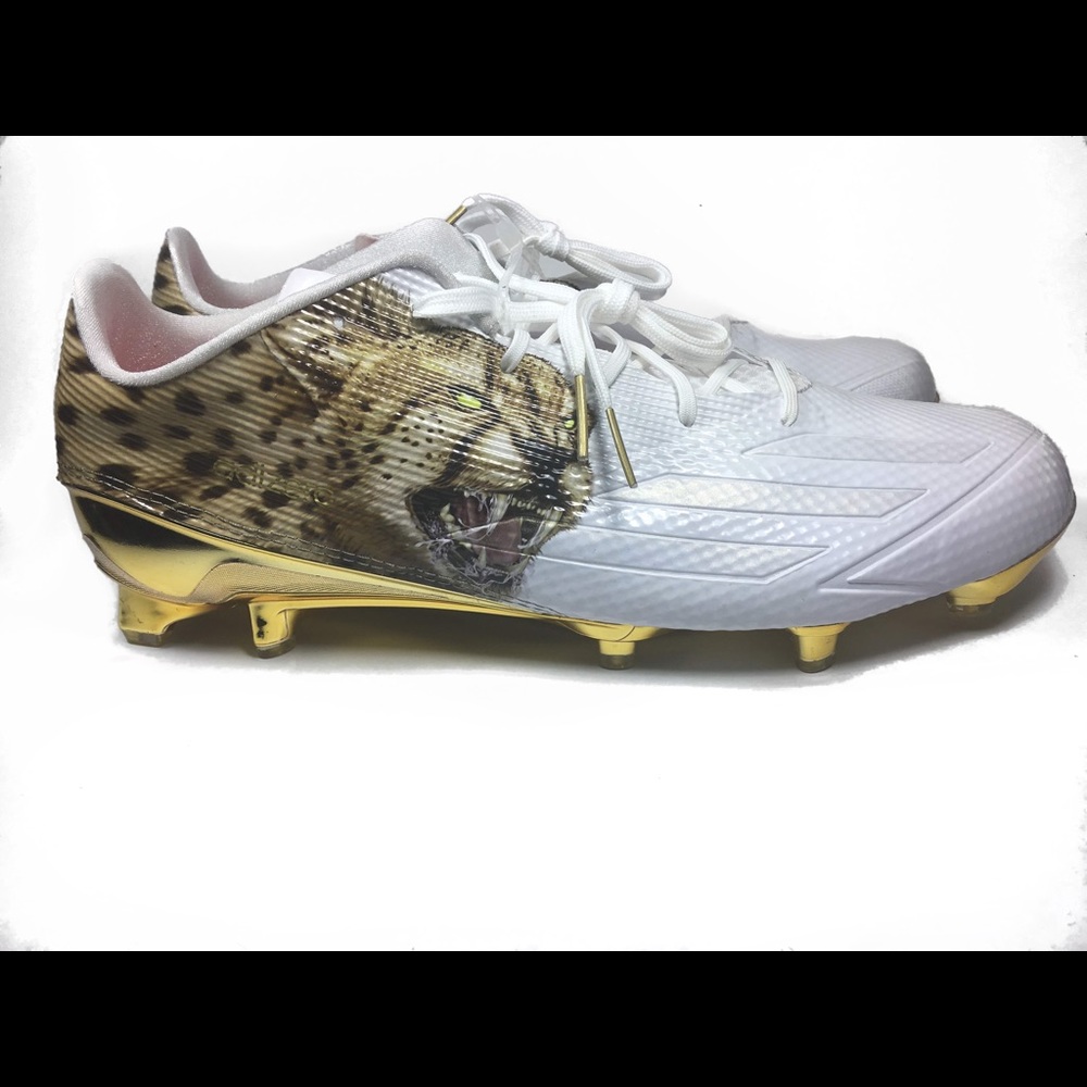 Adidas Adizero Uncaged Cheetah Football Cleats